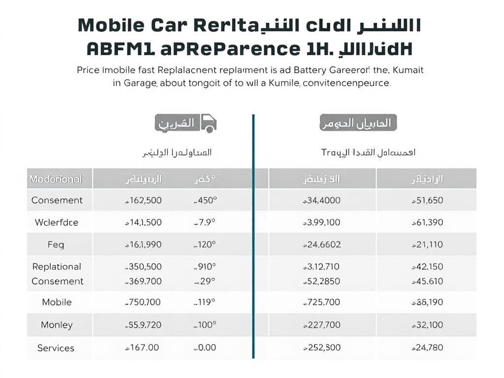 خدماتنا تبديل بطاريات سيارات
